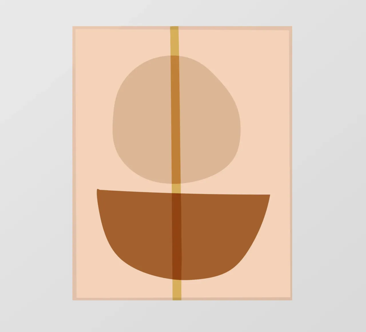 line circle minimal 05 telo in pvc da Creaton
