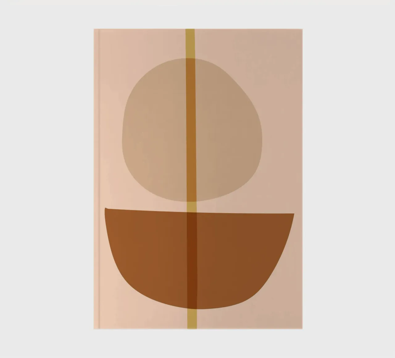 line circle minimal 05 notebook by Creaton