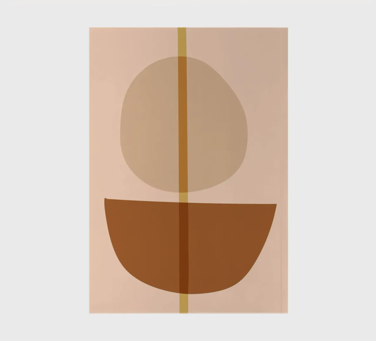 line circle minimal 05 notebook by Creaton