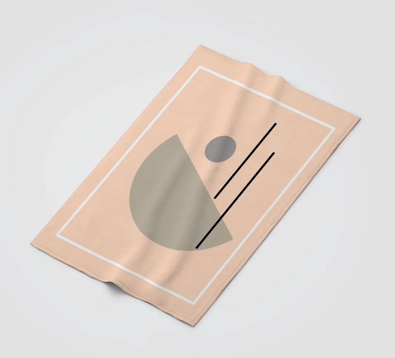 inbalance curve shape 01 Fleecedecke von Creaton