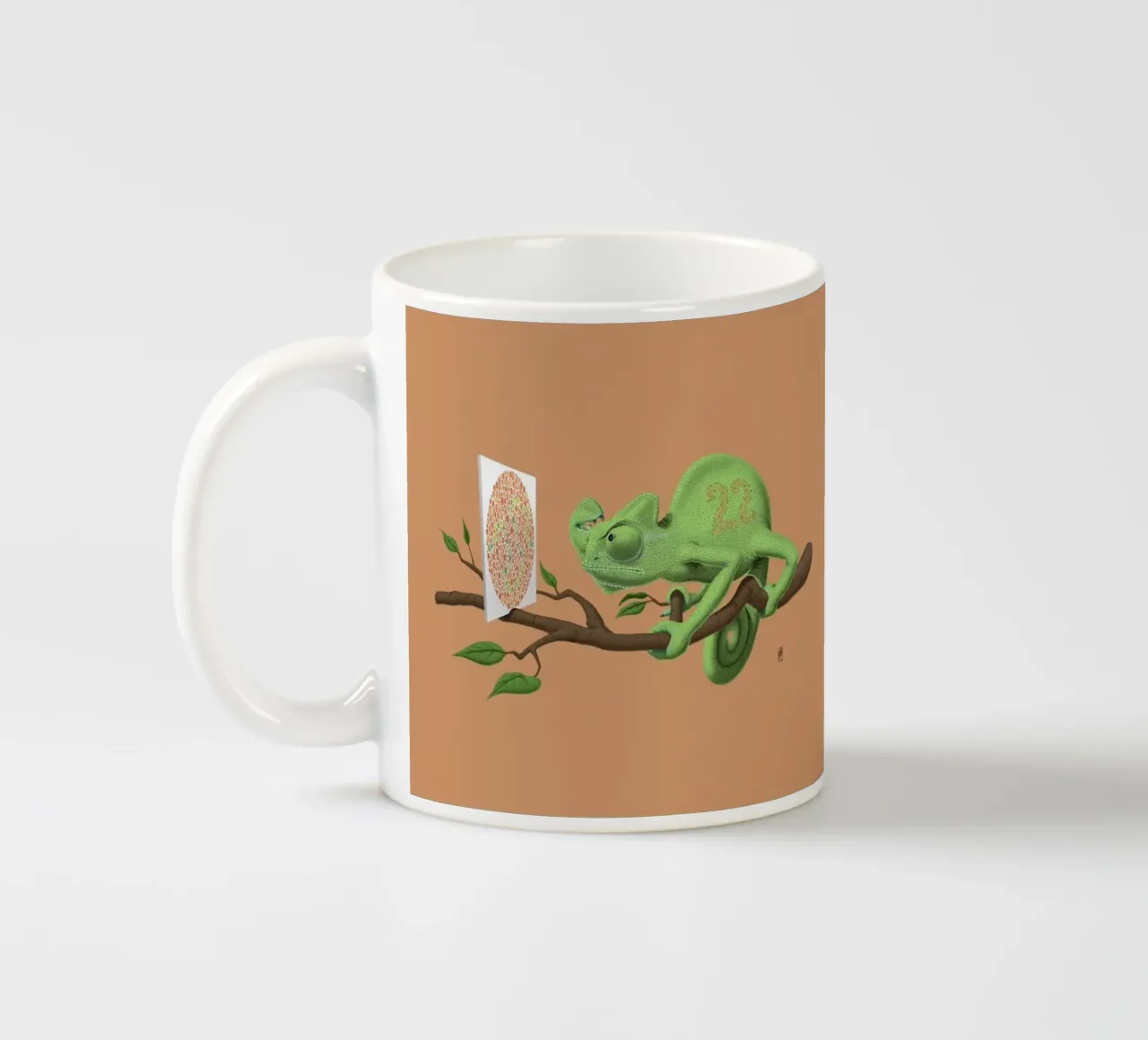 Can't see it myself (Coloured) tazza in ceramica da Rob Art | Illustration