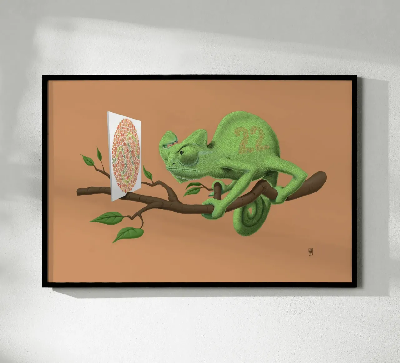 Can't see it myself (Coloured) carta hahnemühle da Rob Art | Illustration