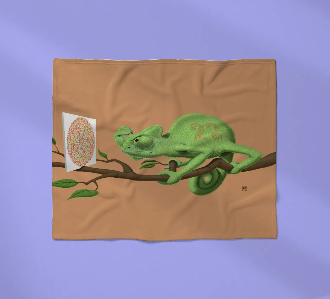 Can't see it myself (Coloured) coperta in pile da Rob Art | Illustration