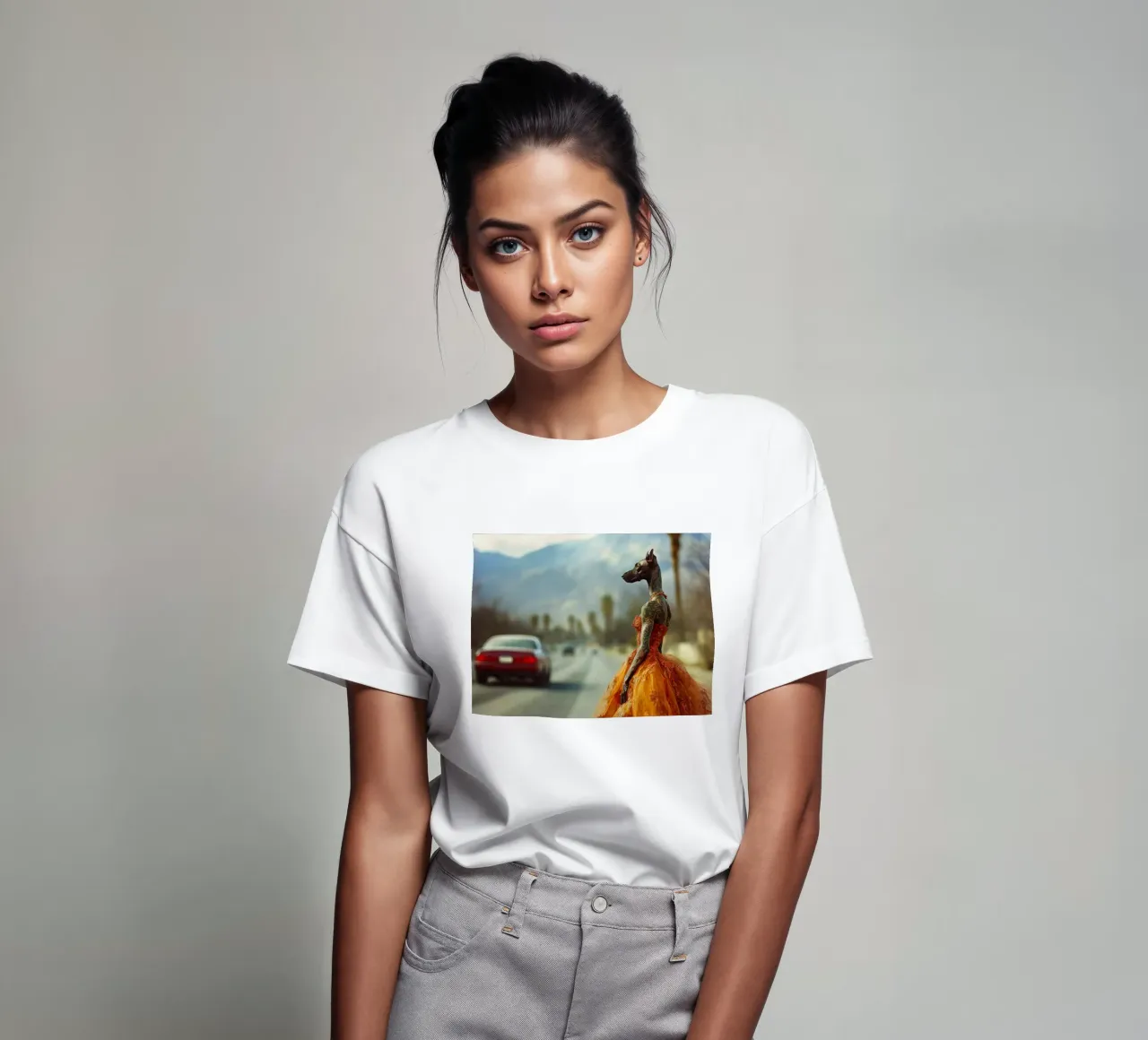 Solène t-shirt da Affiches Chien Originales – Dogland