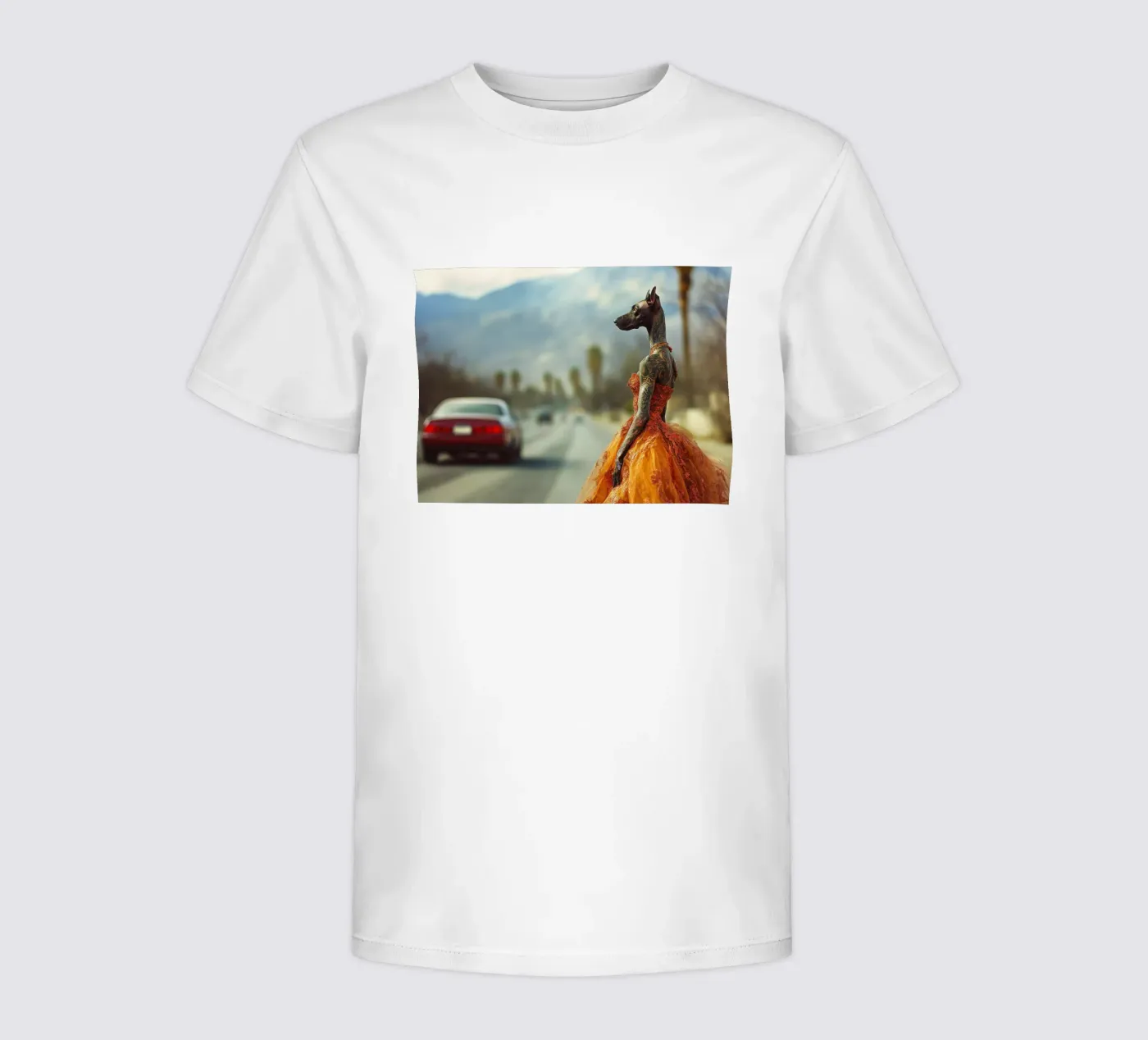 Solène kinder t-shirt van Affiches Chien Originales – Dogland