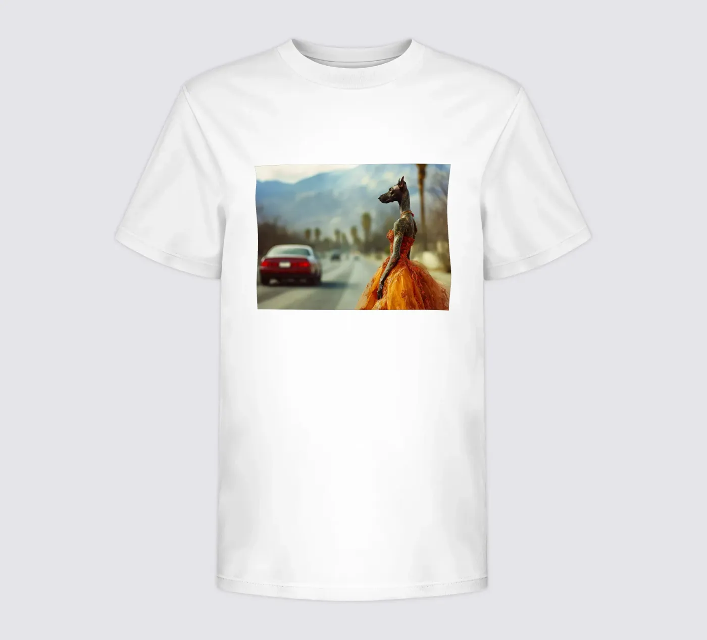 Solène kinder t-shirt van Affiches Chien Originales – Dogland
