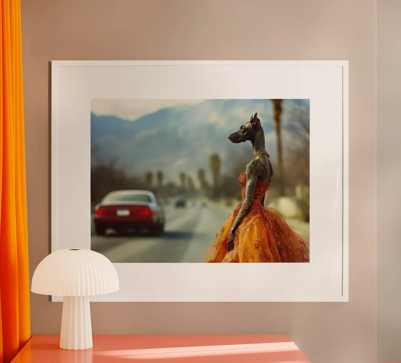 Solène poster da Affiches Chien Originales – Dogland