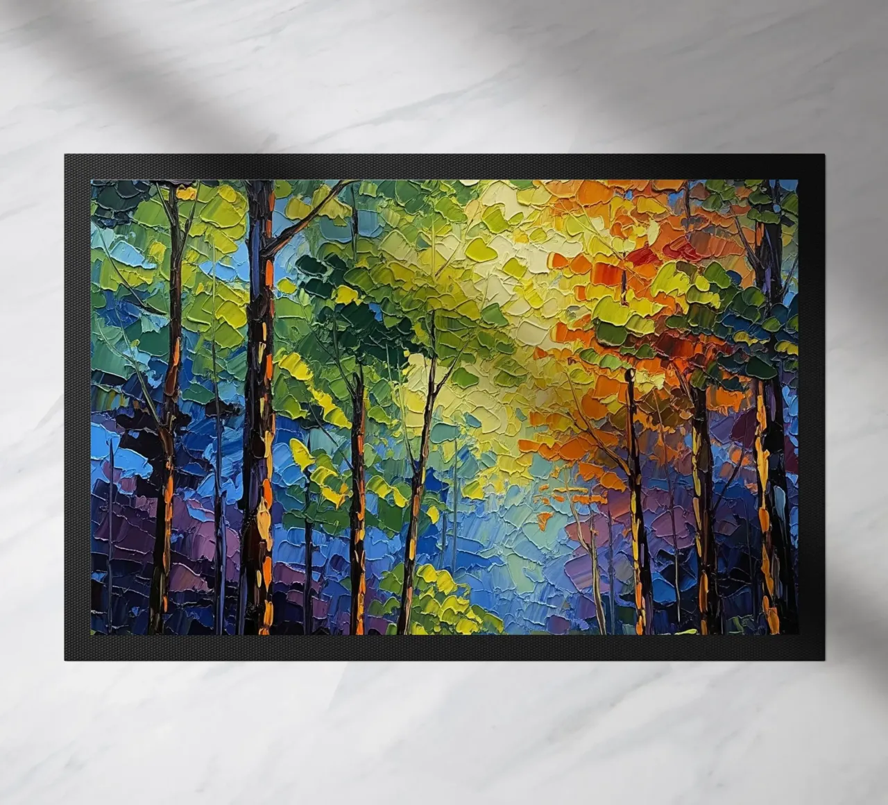 Path Through the Forest deurmat van Artistic-shop