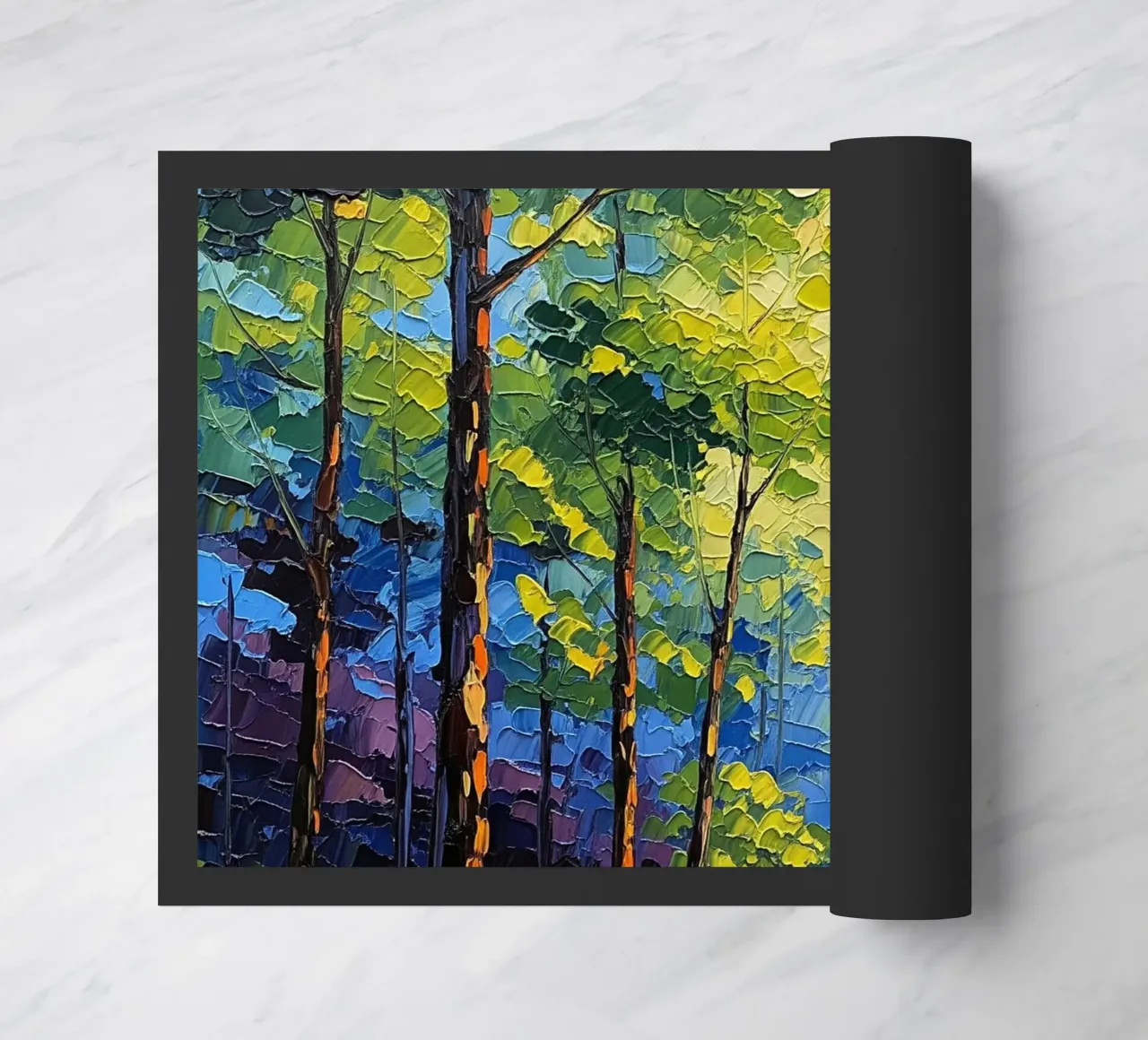 Path Through the Forest deurmat van Artistic-shop