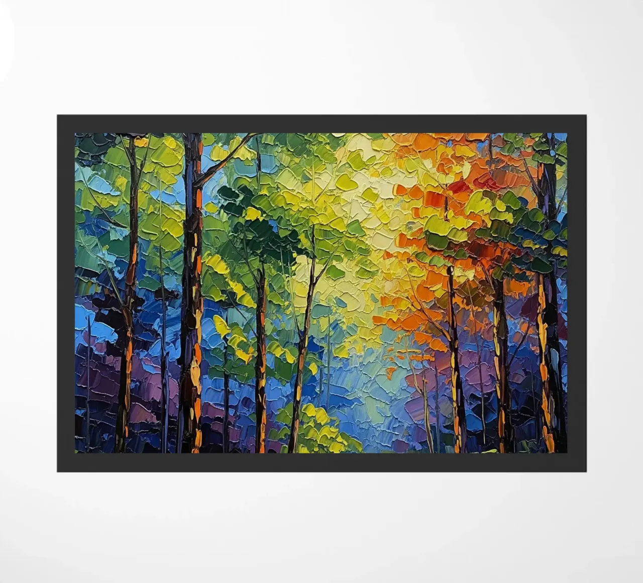 Path Through the Forest deurmat van Artistic-shop