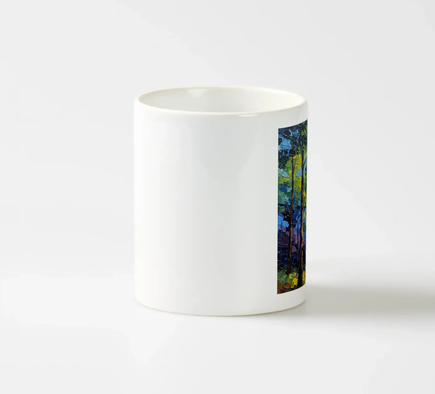 Path Through the Forest tazza in ceramica da Artistic-shop