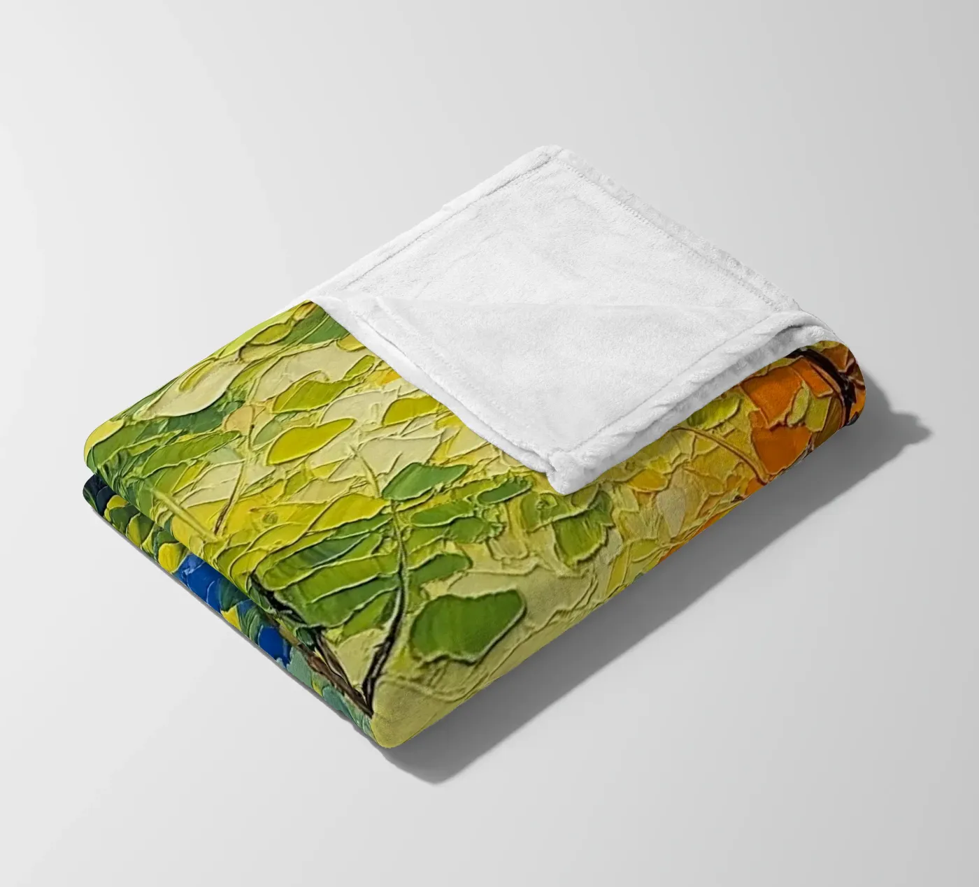 Path Through the Forest fleecedeken van Artistic-shop