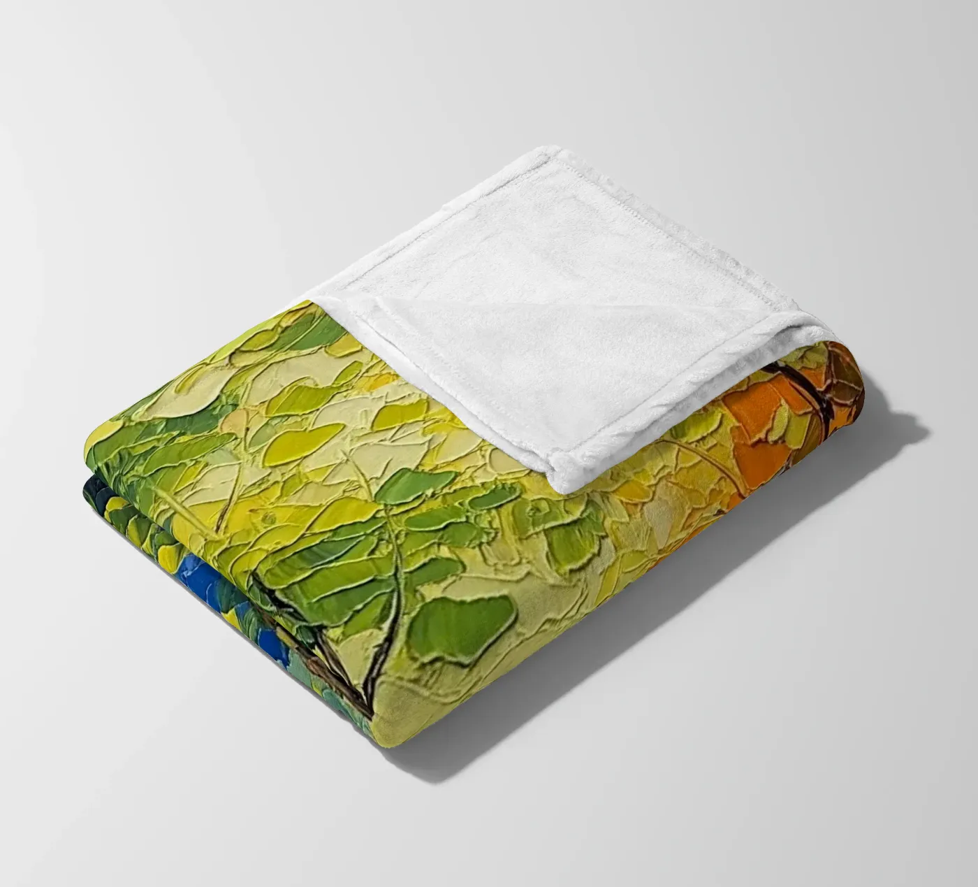 Path Through the Forest fleecedeken van Artistic-shop