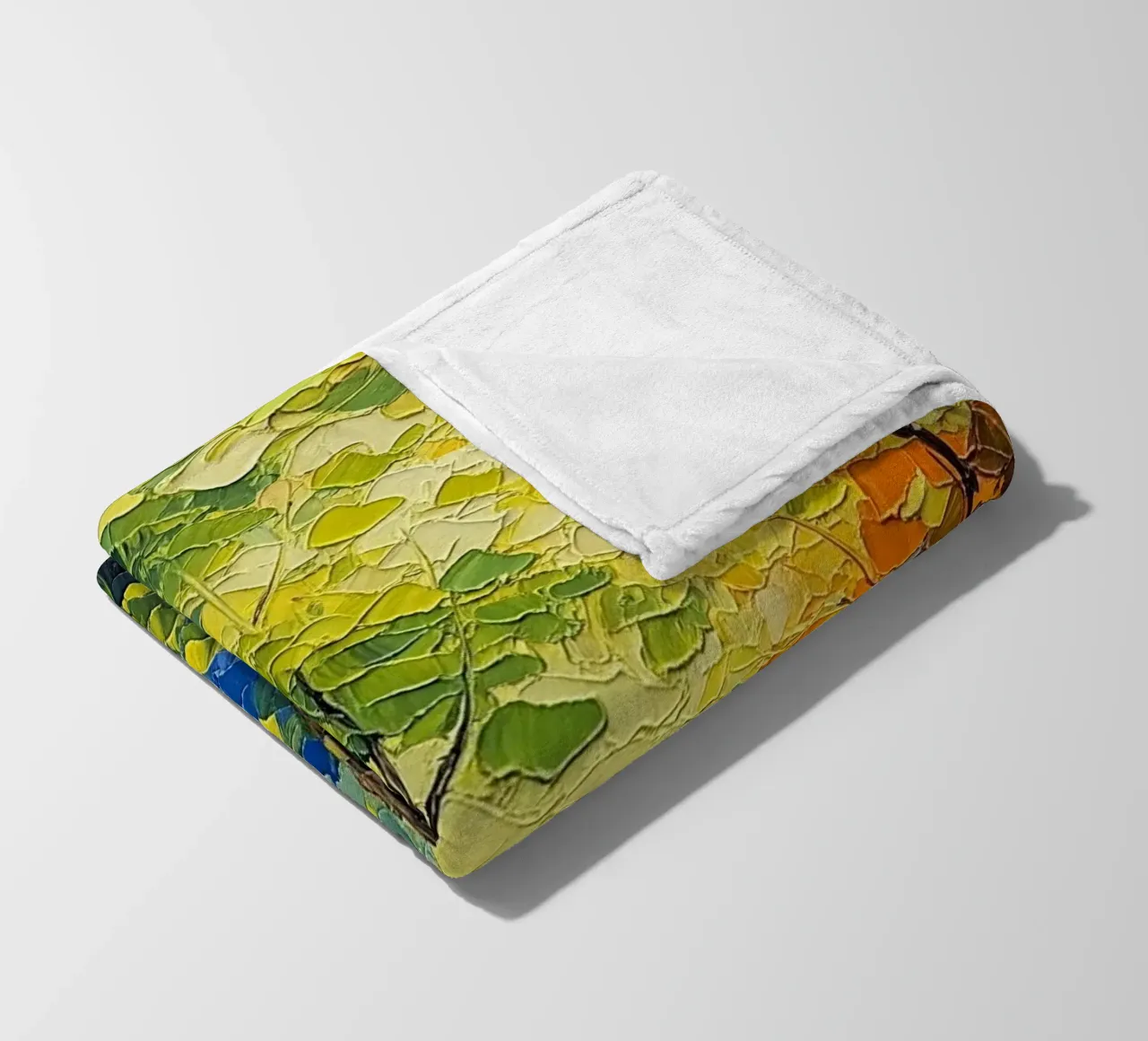 Pfad durch den Wald Fleecedecke von Artistic-shop