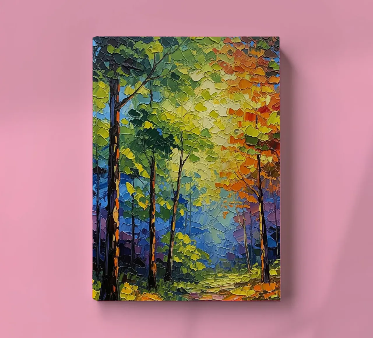 Chemin à travers la forêt carnet de notes de Artistic-shop
