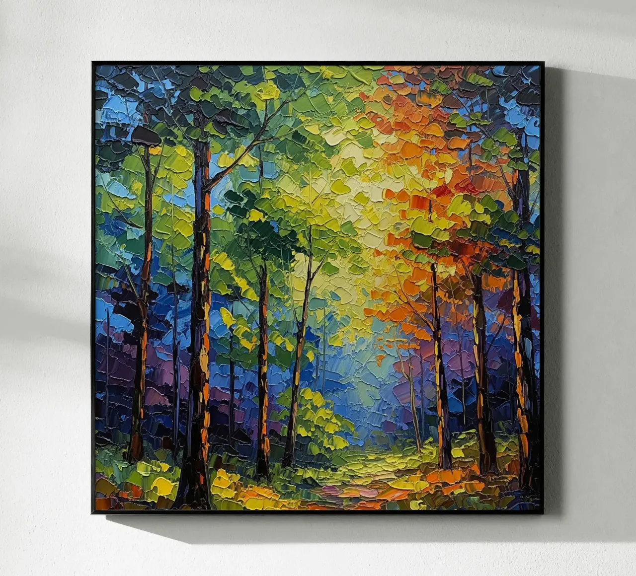 Pfad durch den Wald Acryl-Glas von Artistic-shop