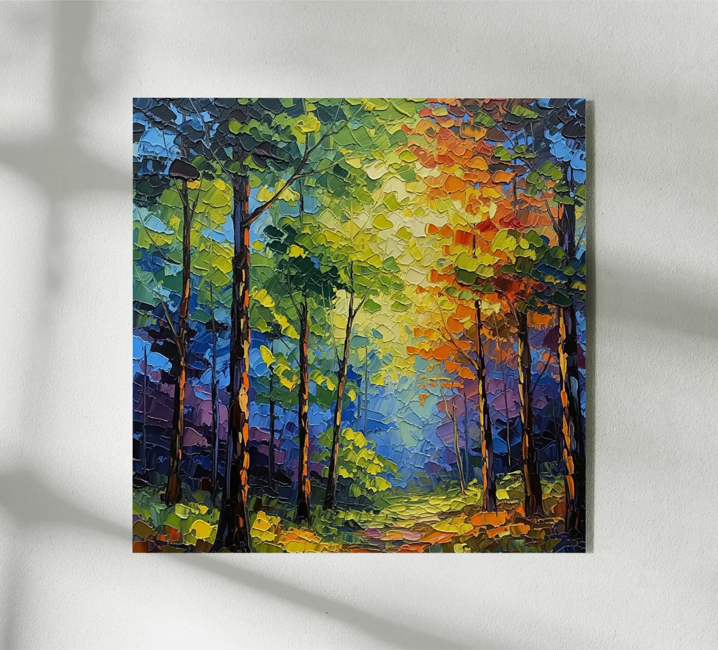Pfad durch den Wald Acryl-Glas von Artistic-shop
