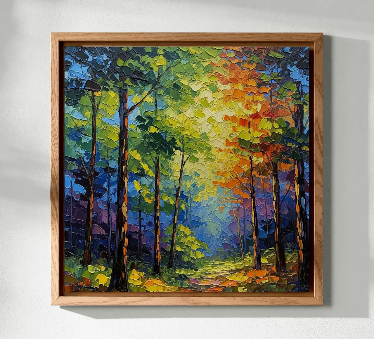 Path Through the Forest forex plate by Artistic-shop