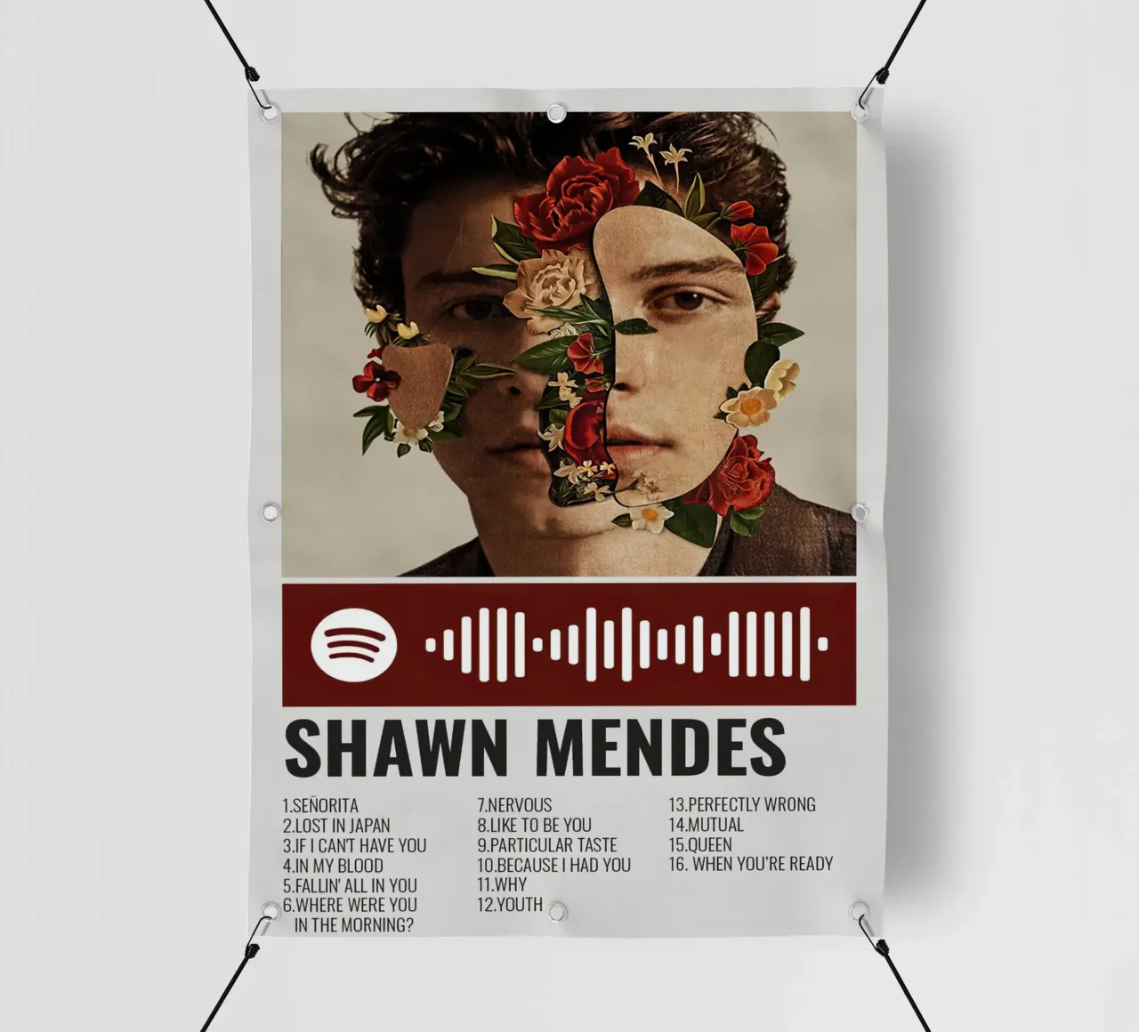 Shawn Mendes telo in pvc da Roronoa7