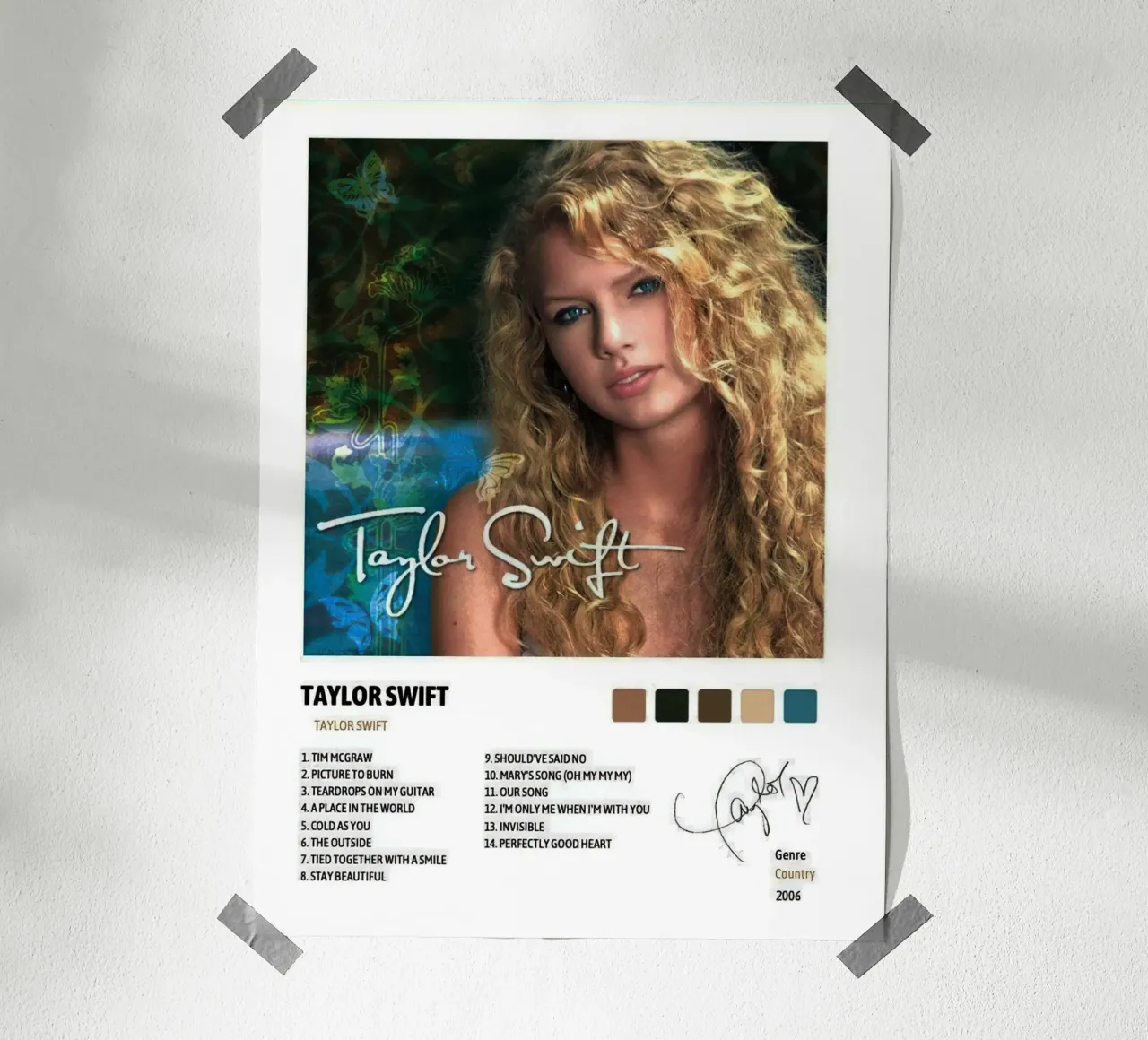 Taylor Swift poster da Roronoa7