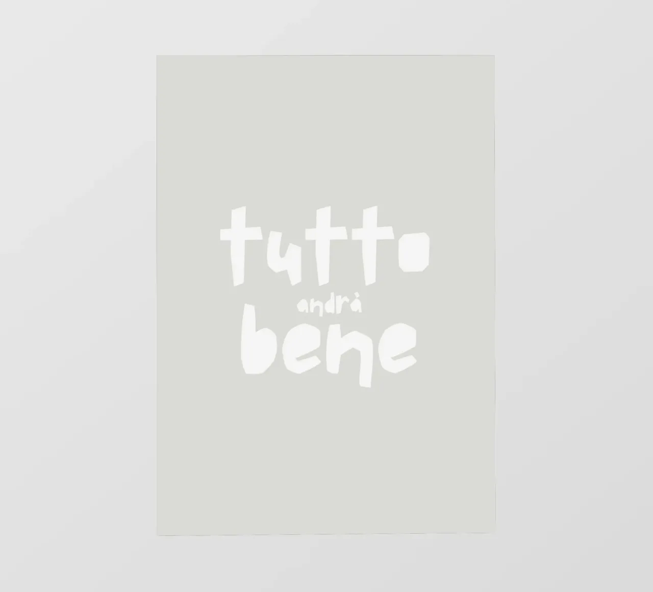 Tutto Bene telo in pvc da PurePeachStudio