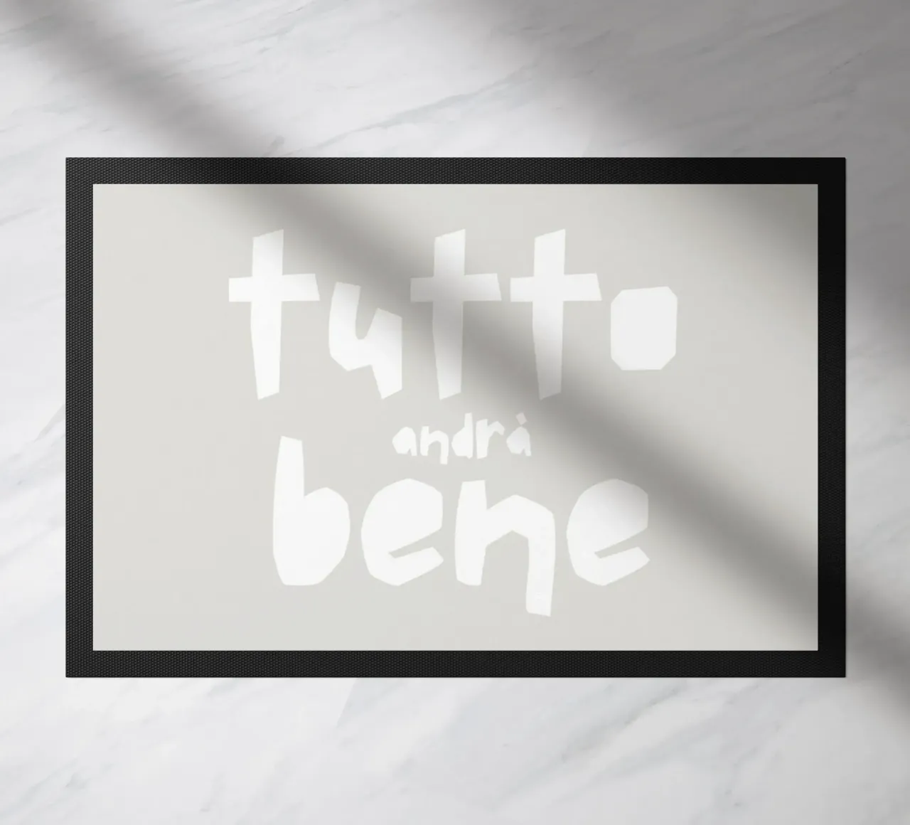 Tutto Bene zerbino da PurePeachStudio