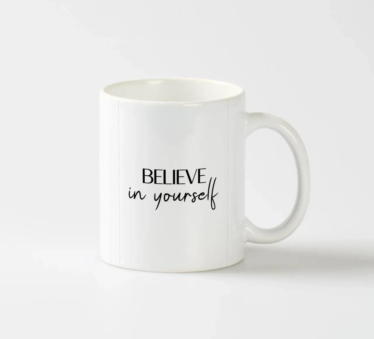 Credere in se stessi tazza in ceramica da Eva Rogers