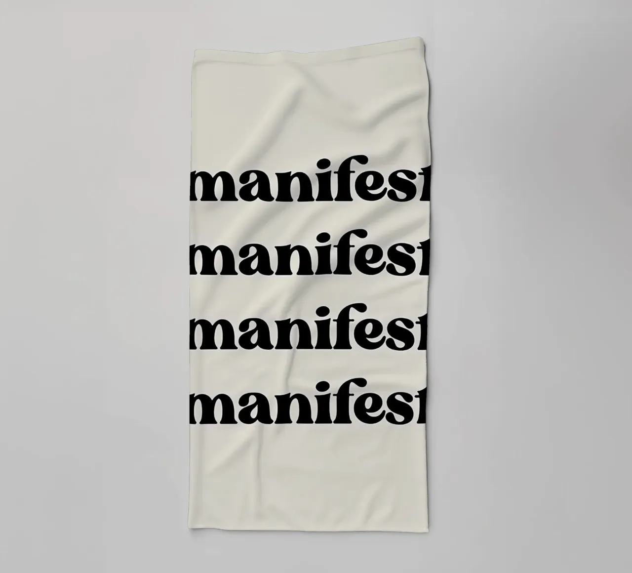 Manifest asciugamano da bagno da Eva Rogers