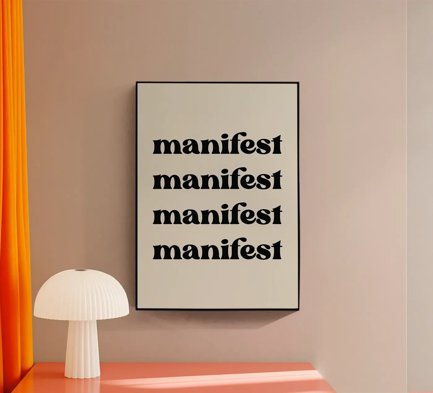 Manifest plexiglass da Eva Rogers