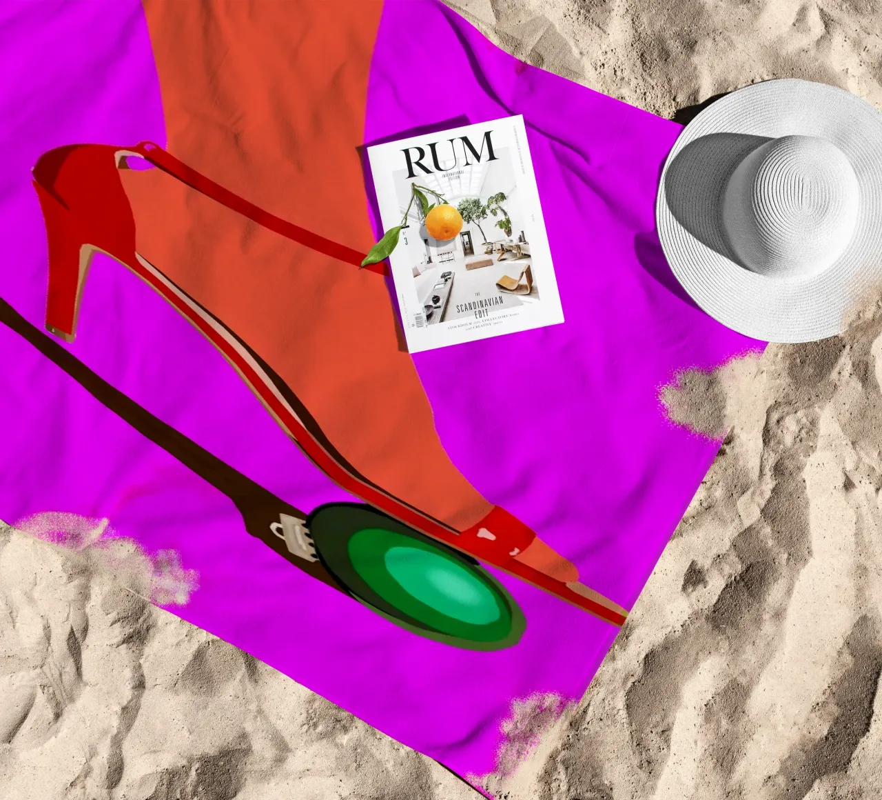 The Accessory telo mare da Eni Brandon