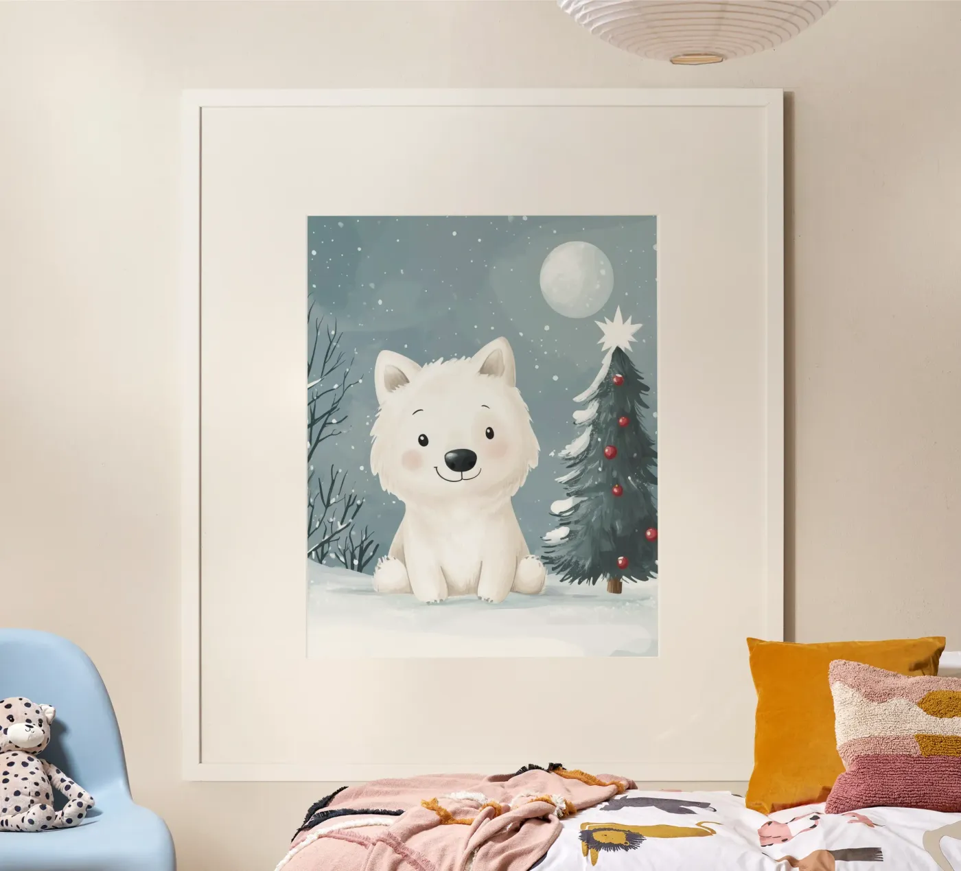 Whimsical Polar Wolf poster de Happy Littles