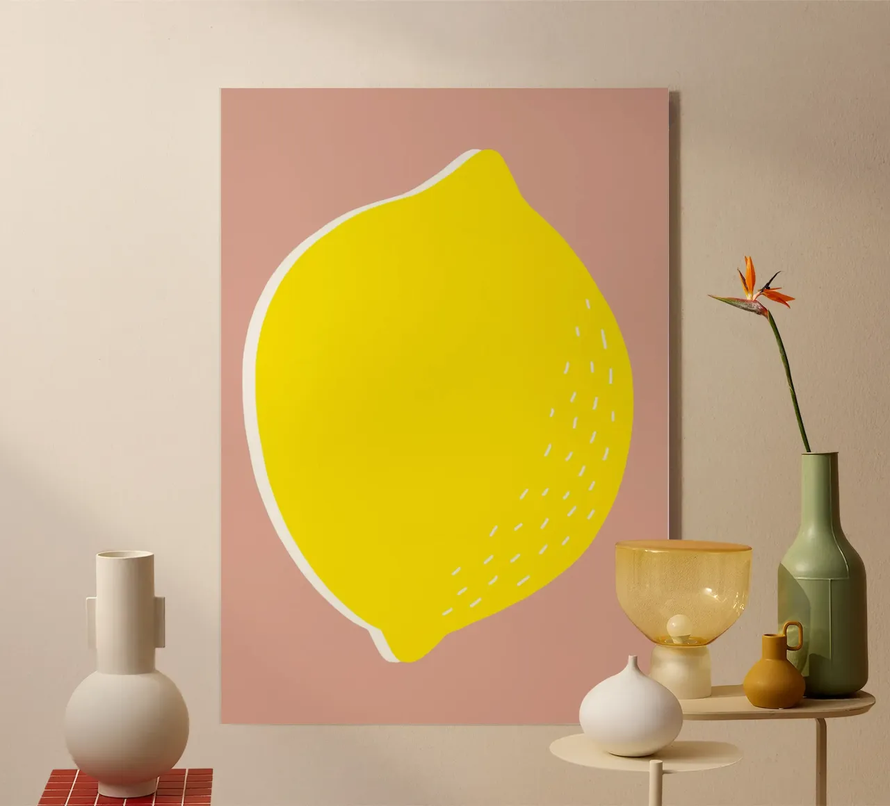 Big Lemon acryl van BAINAI