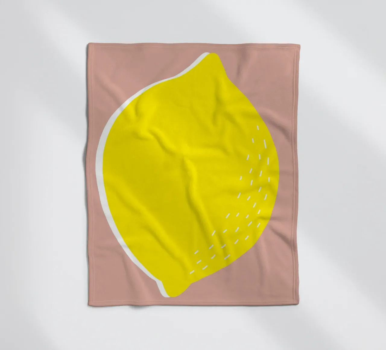 Big Lemon coperta in pile da BAINAI