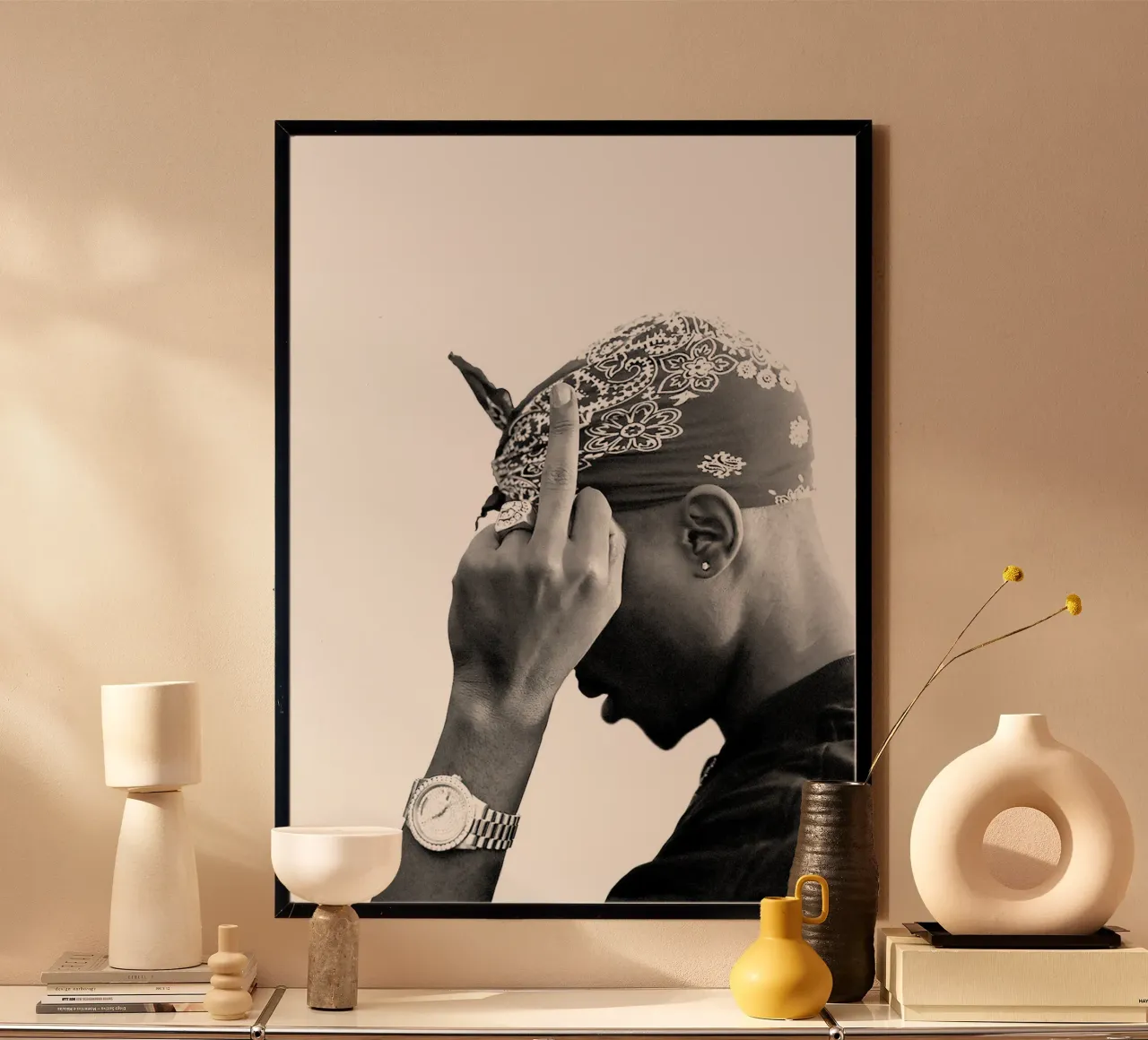 2pac poster da April Lewis