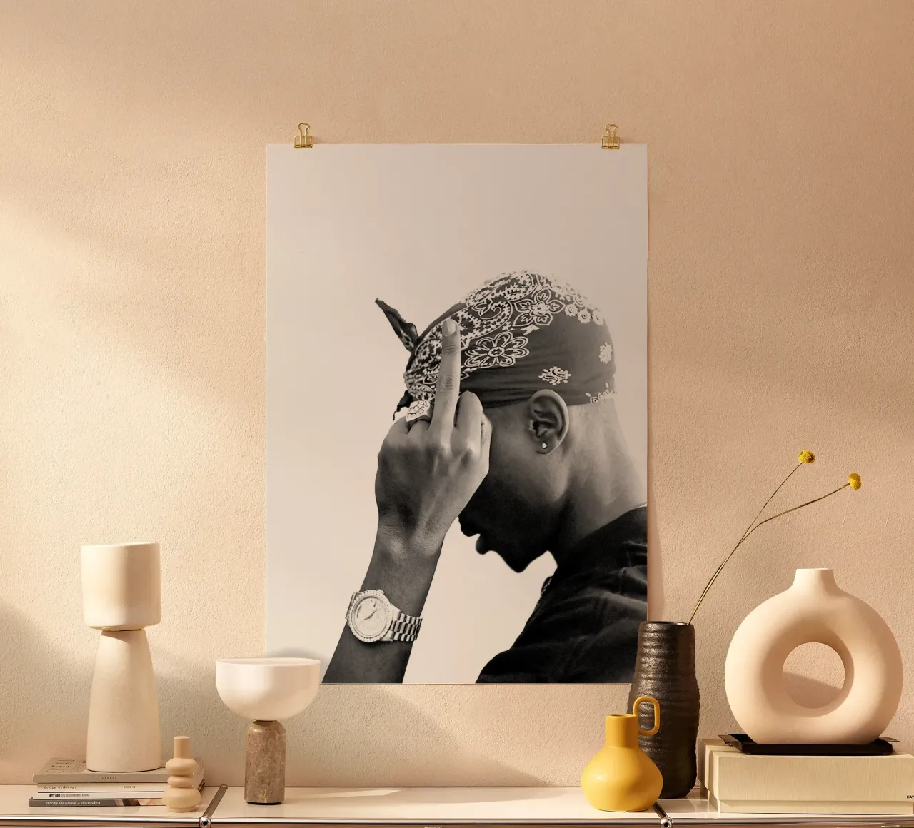 2pac poster da April Lewis