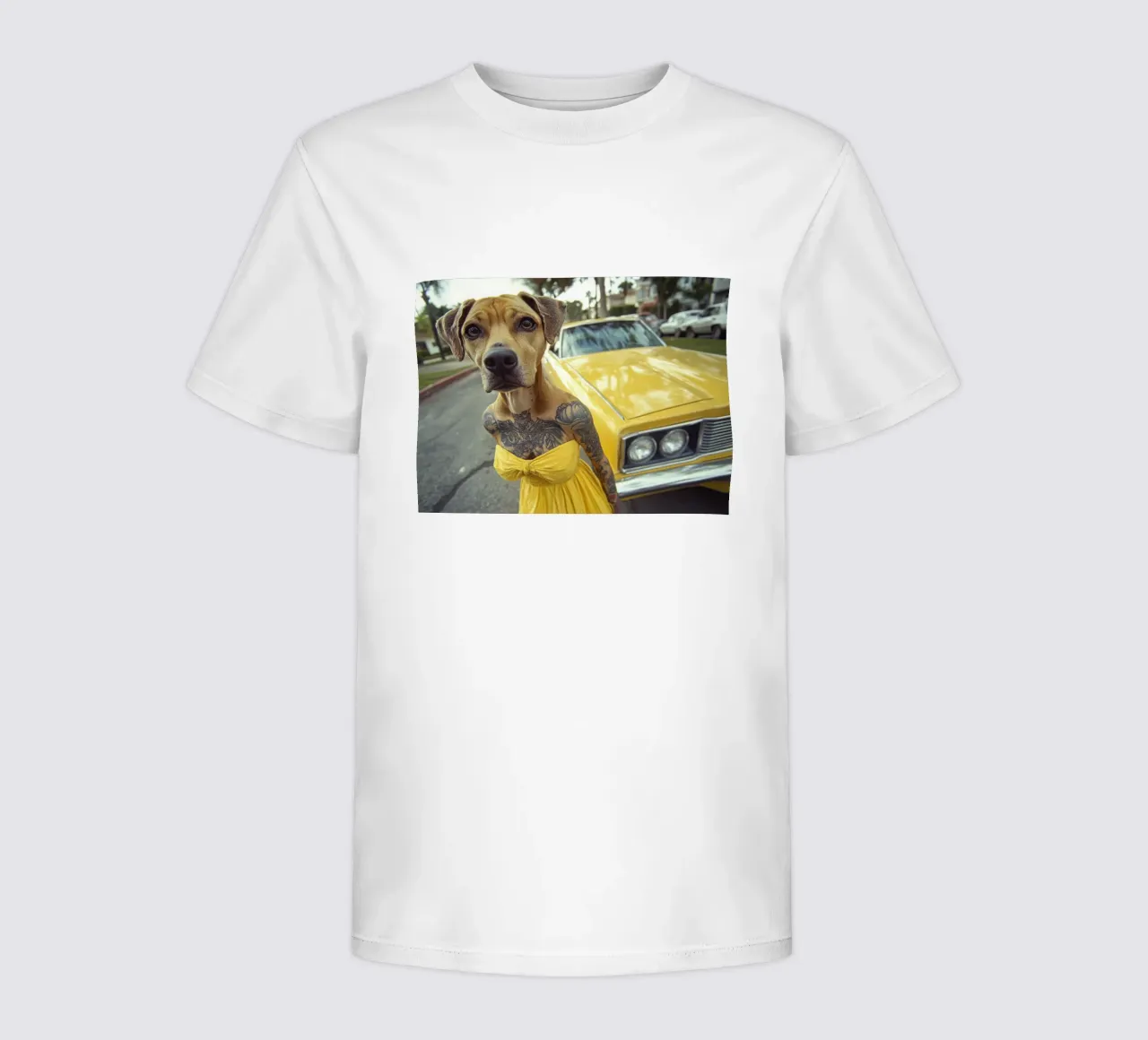 Léa t-shirt bambini da Affiches Chien Originales – Dogland