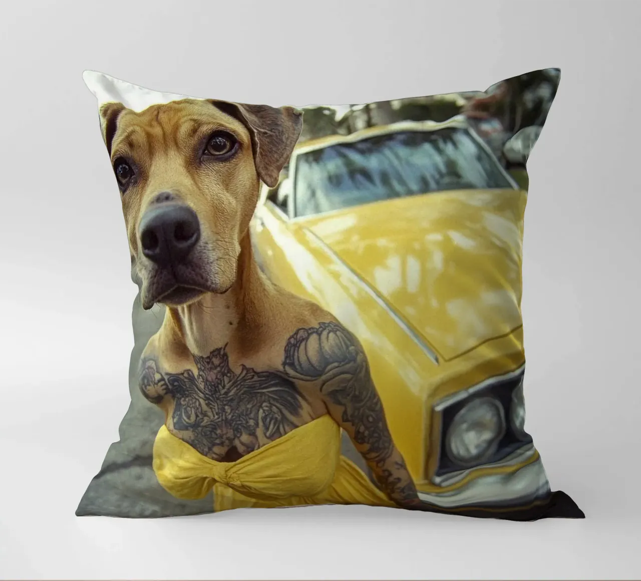Léa cuscino da Affiches Chien Originales – Dogland