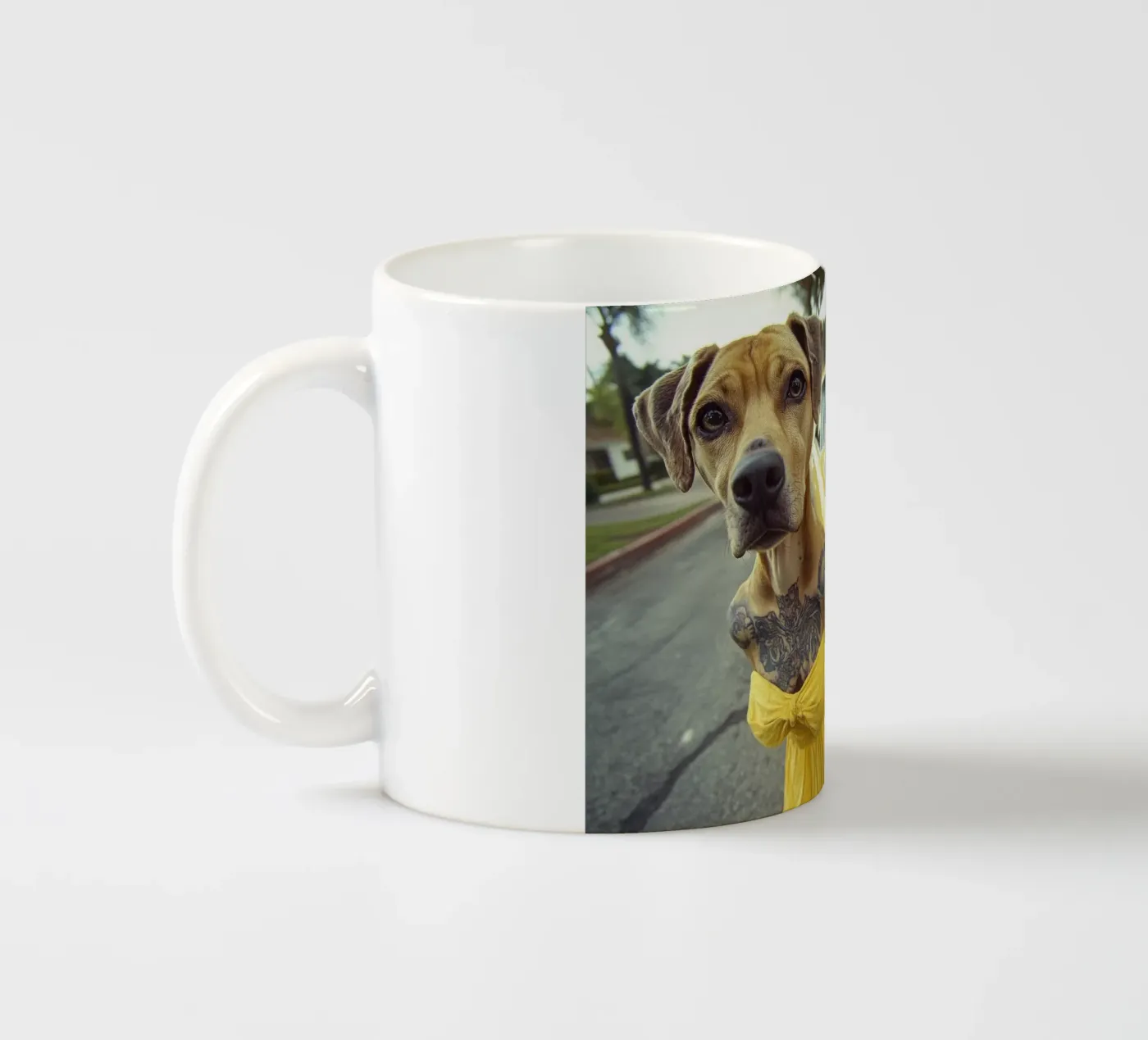 Léa ceramic mug by Affiches Chien Originales – Dogland