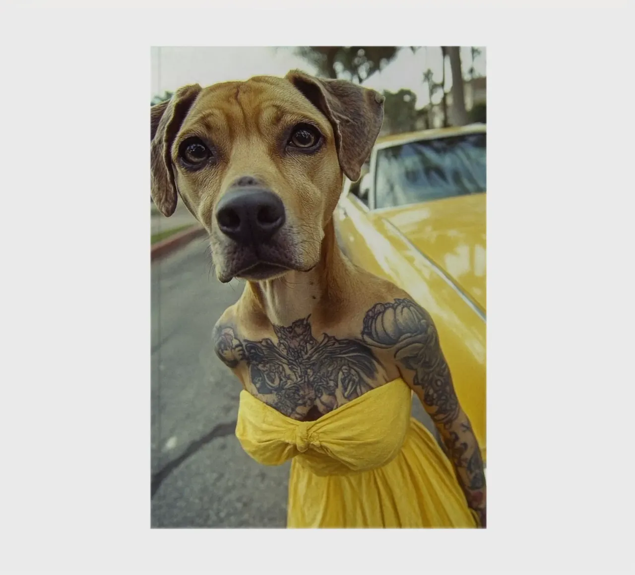 Léa notebook by Affiches Chien Originales – Dogland