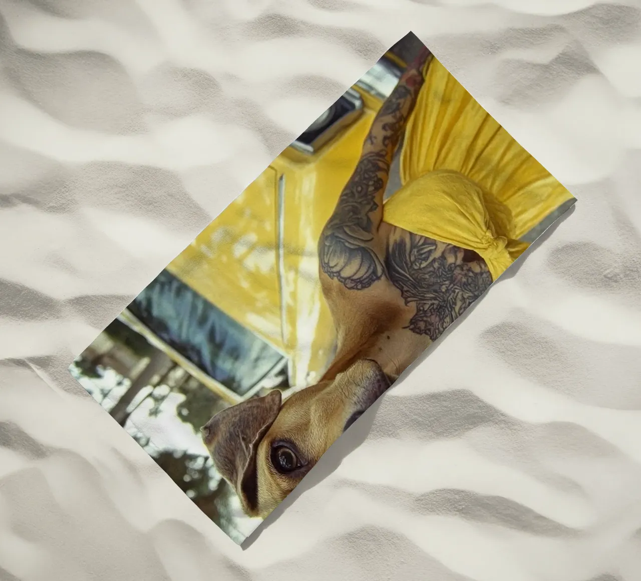 Léa telo mare da Affiches Chien Originales – Dogland