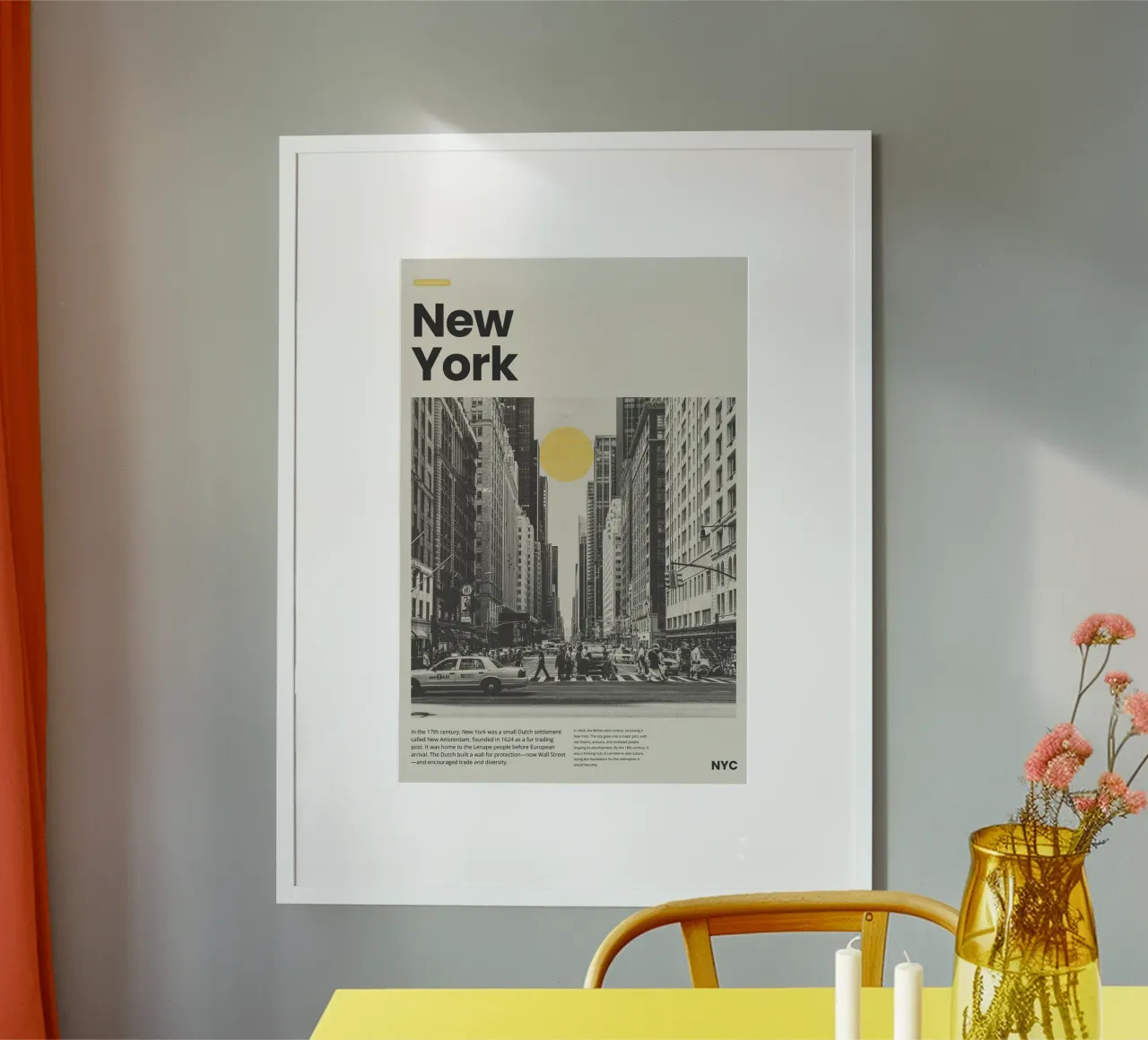 Sole di strada poster da PurePeachStudio