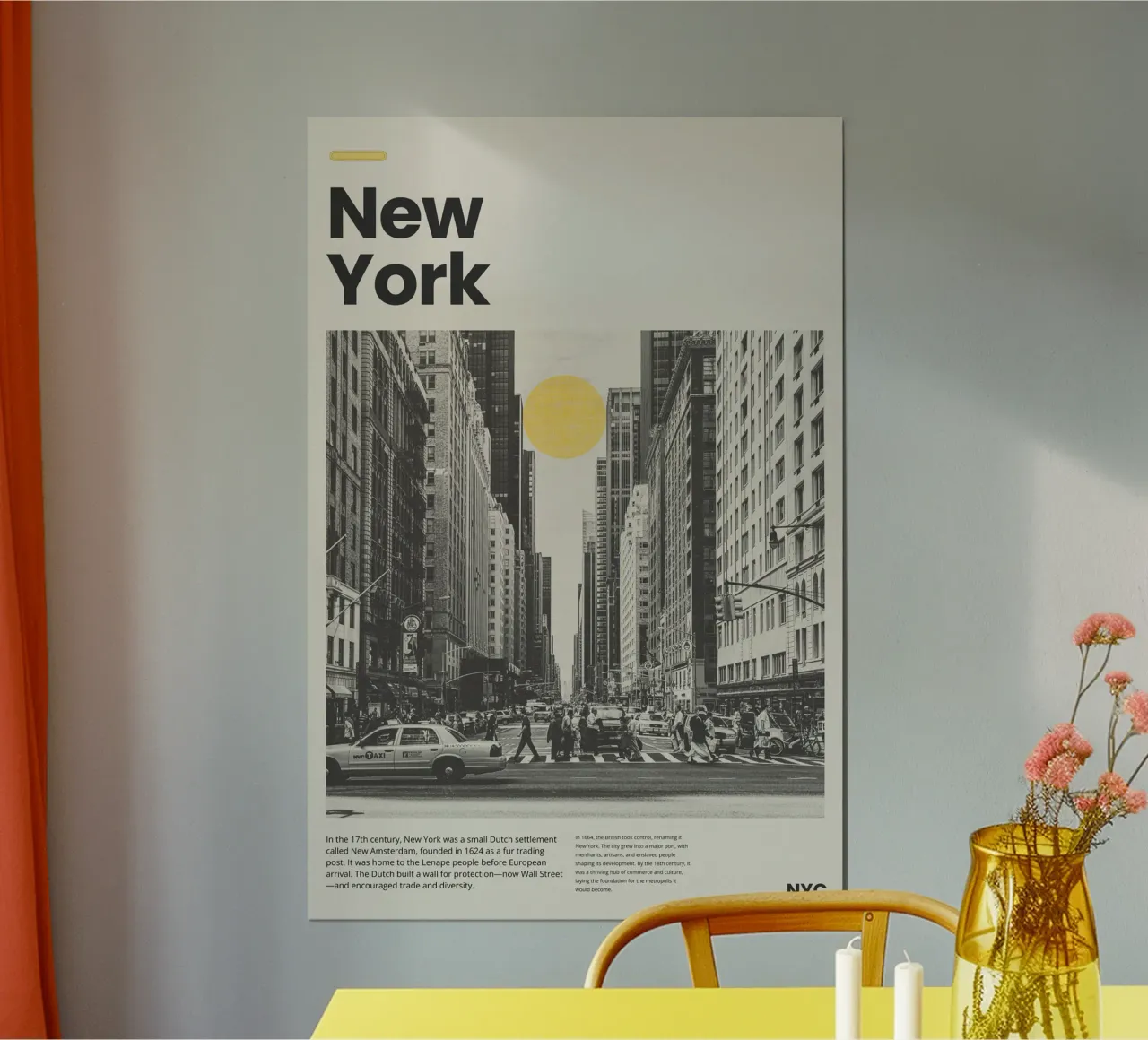 Sole di strada poster da PurePeachStudio