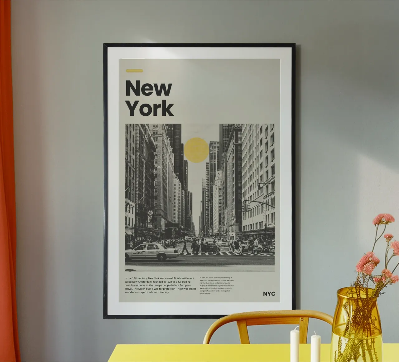 Sole di strada poster da PurePeachStudio