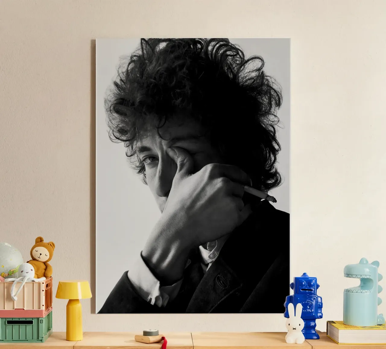 Bob Dylan II plexiglass da April Lewis