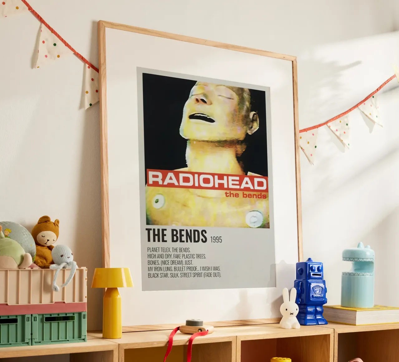 Radiohead The Bends poster da Roronoa7