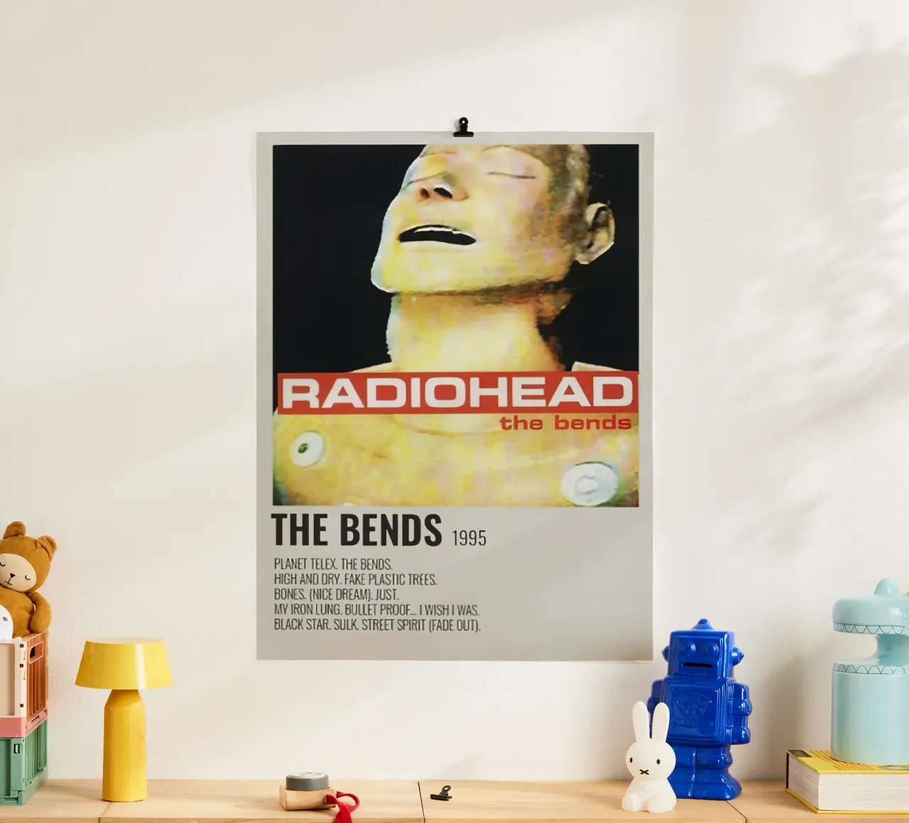 Radiohead The Bends poster da Roronoa7