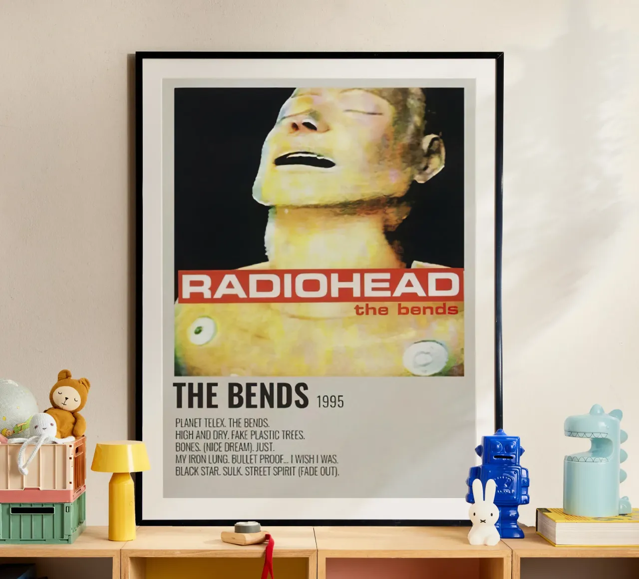 Radiohead The Bends poster da Roronoa7