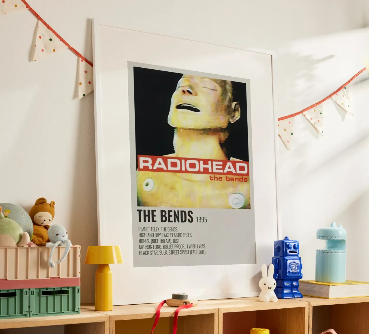 Radiohead The Bends poster da Roronoa7