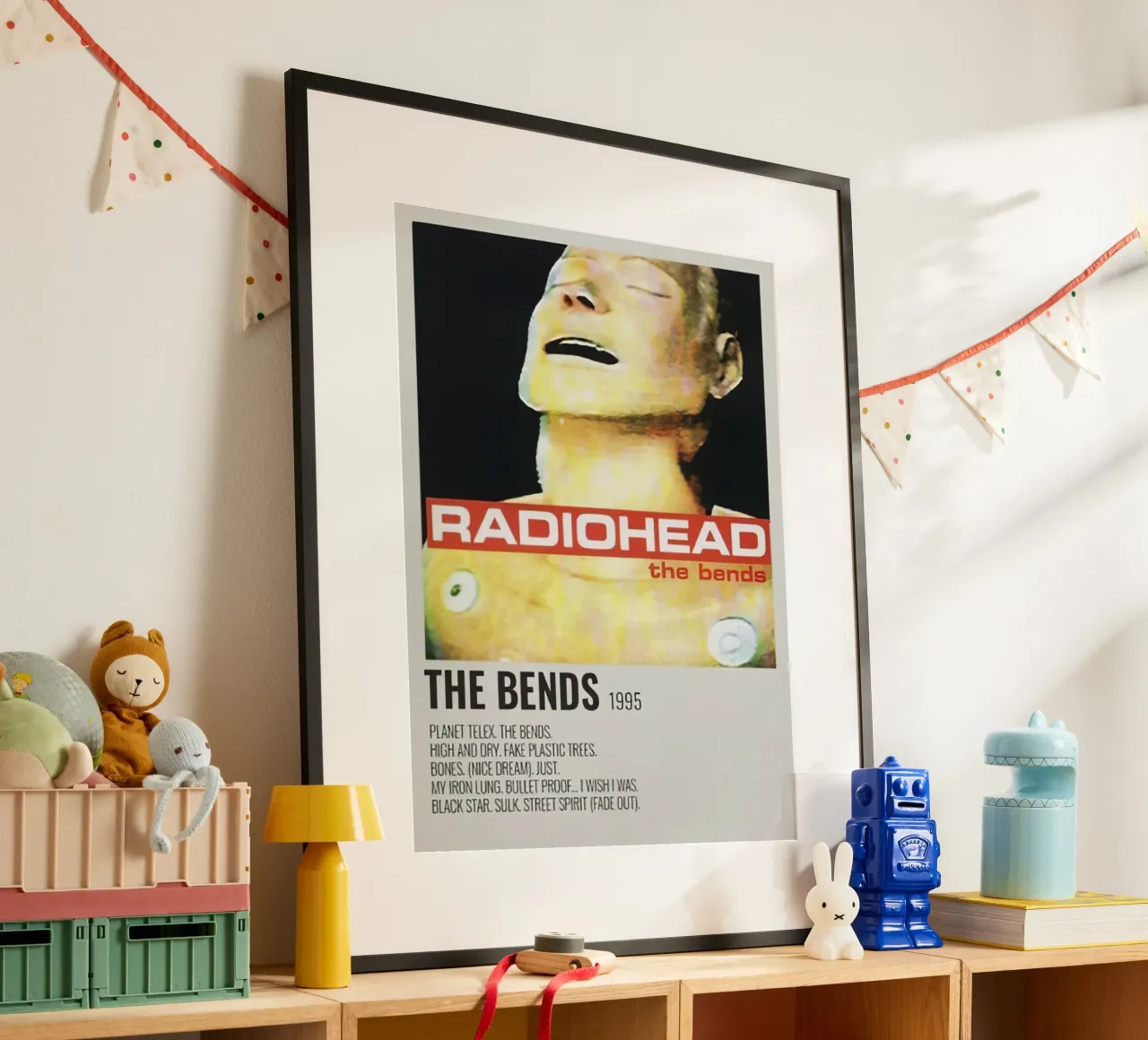 Radiohead The Bends poster da Roronoa7