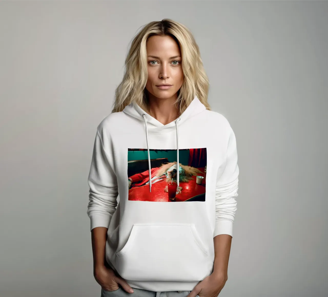 Max felpa con cappuccio da Affiches Chien Originales – Dogland